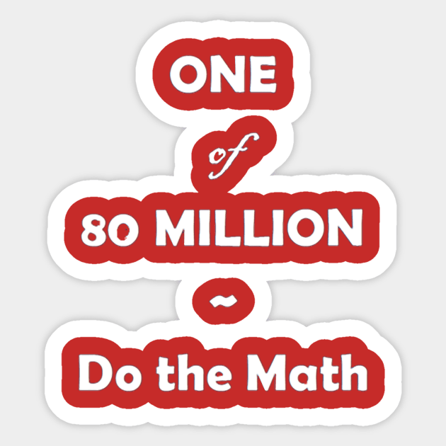 1 of 80 - Do the Math Sticker by KipsieTees